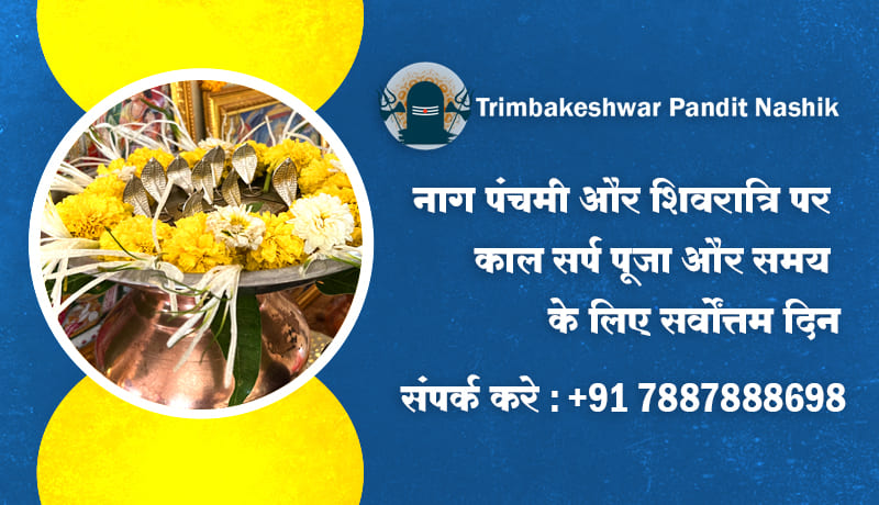 नाग पंचमी और शिवरात्रि पर काल सर्प पूजा और समय के लिए सर्वोत्तम दिन